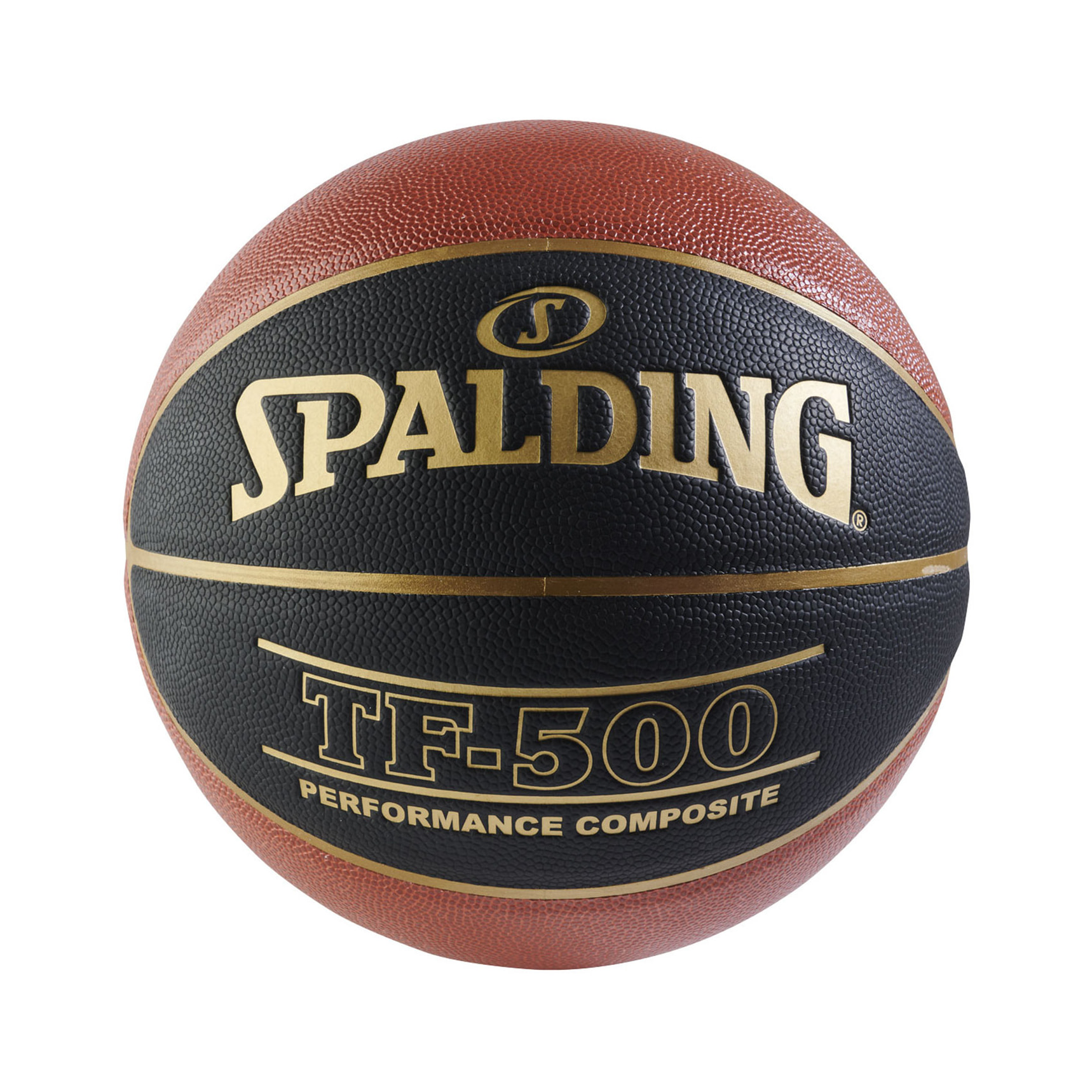Ballon De Basket Spalding TF-500 Composite - Taille 6 Et 7 | Pour Intérieur/Extérieur, Poids 690 G