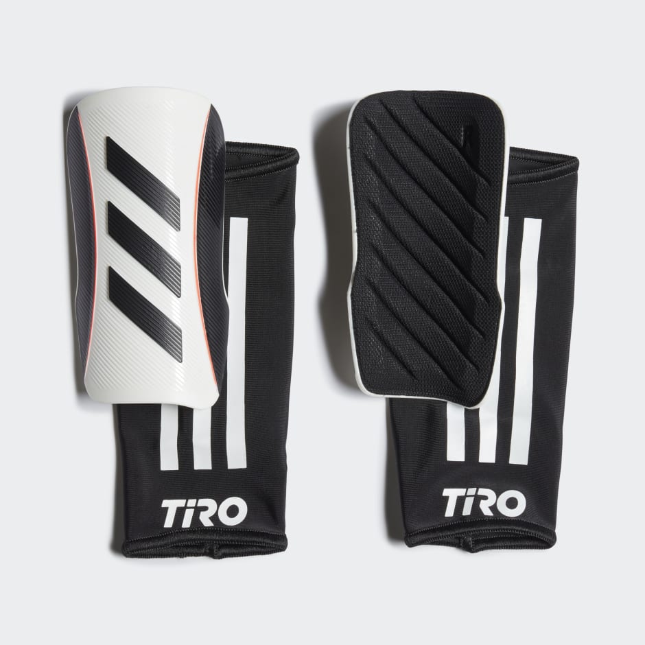 adidas canilleras espinilleras tiro club GK3534 (4) Adidas Canilleras Tiro League con mangas de compresión - Imagen 1