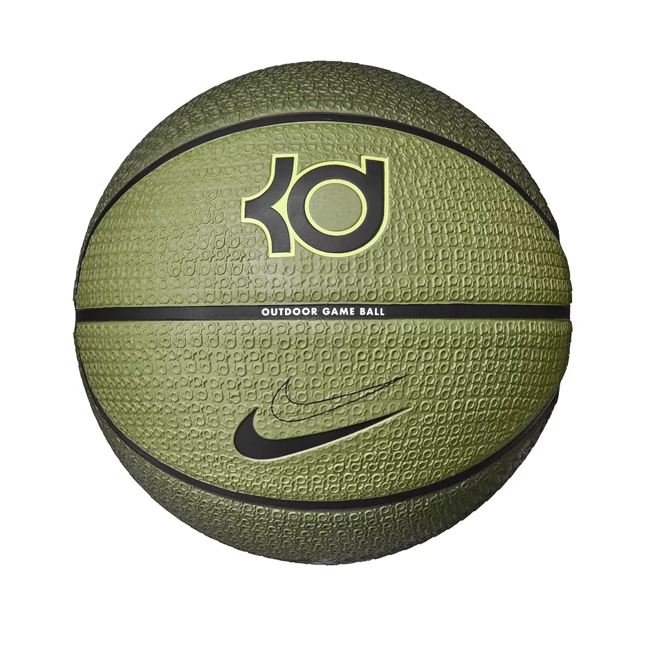 nike pelota de basquet playground N100711220407 verde militar olivo (4) Nike Pelota Básquet Kevin Durant - Talla 7 - Imagen 1