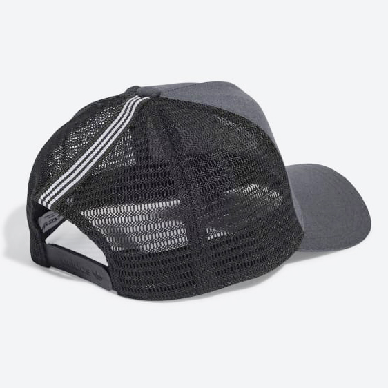 Adidas Gorra Trucker Trifolio - Plomo - Imagen 2